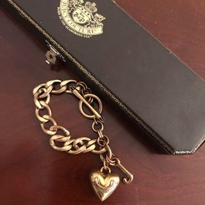 Juicy Couture Gold Charm Bracelet